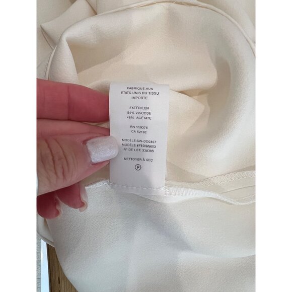 Helmut Lang Ivory Shift dress - Size S - Picture 6 of 7
